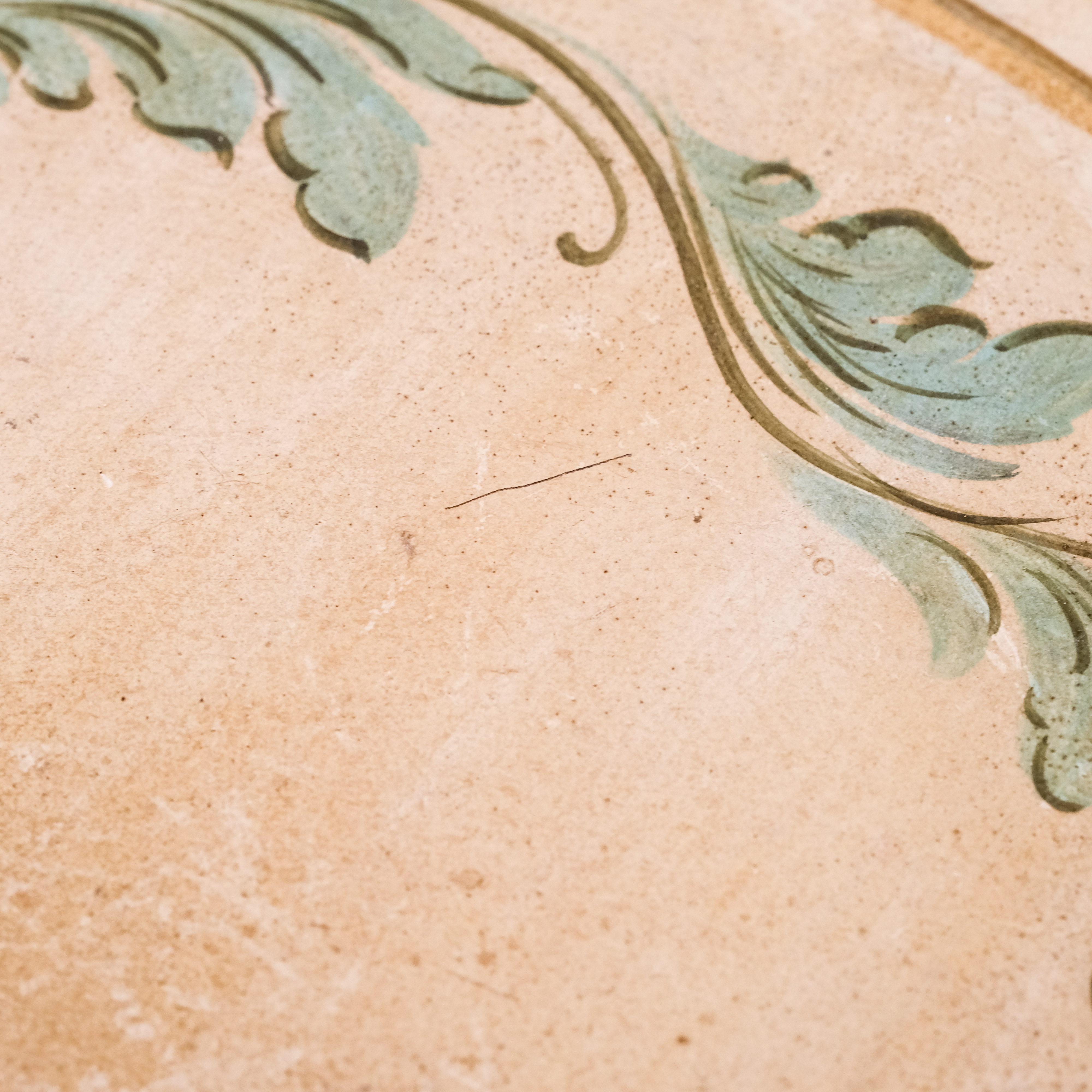 Greco-Roman Style Hand-Painted Night Stands