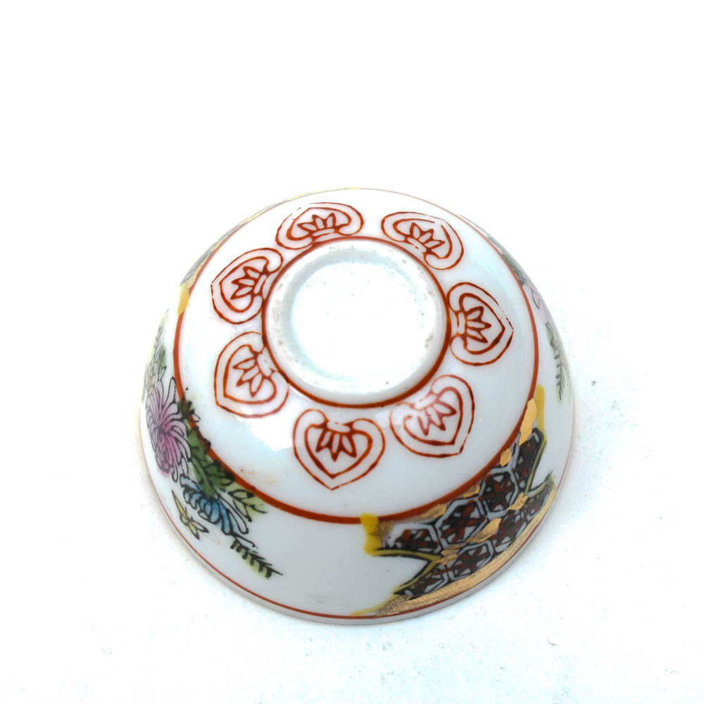 Twelve Vintage Chinese Miniature Cups