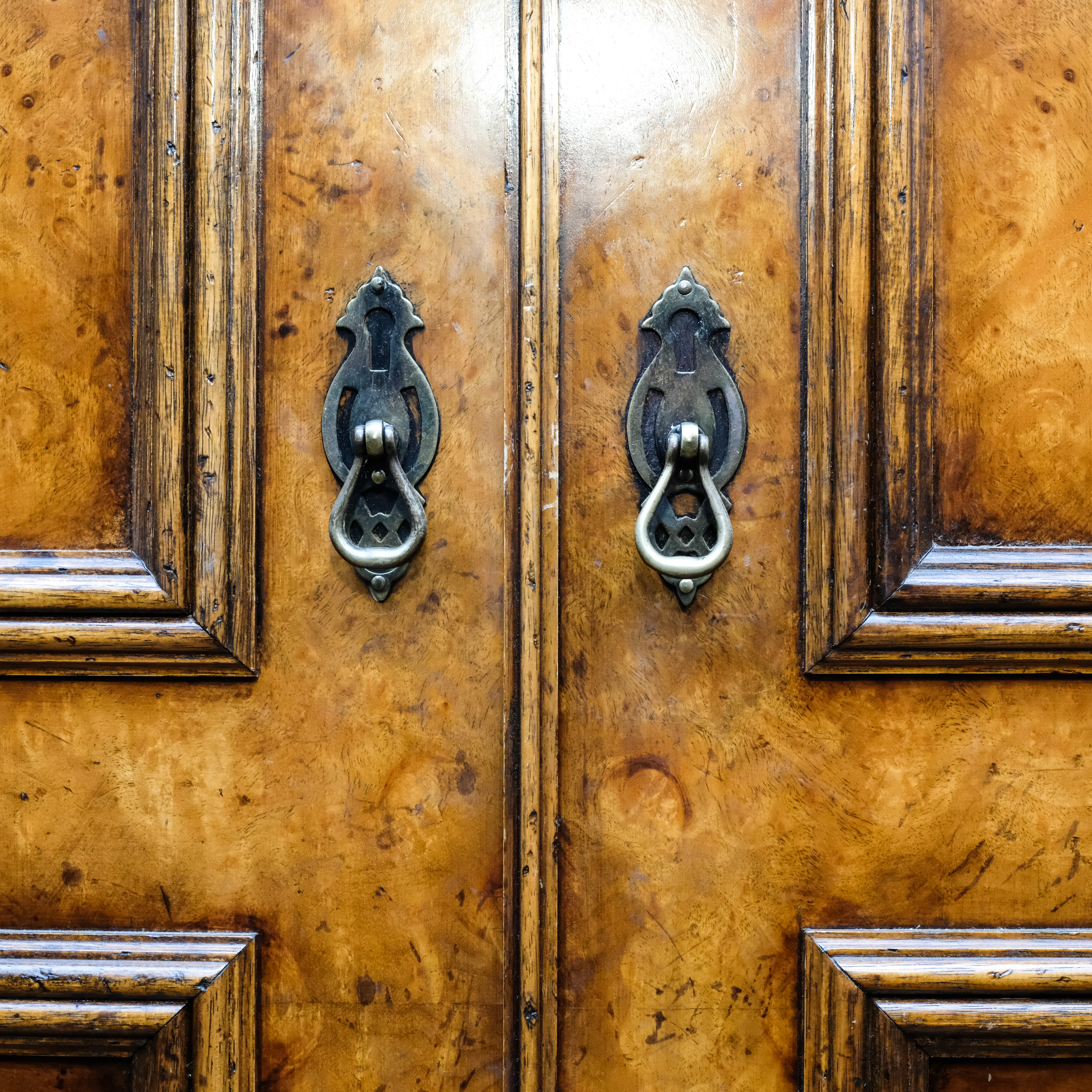 William and Mary Style Television Cabinet by Yorkshire Furniture