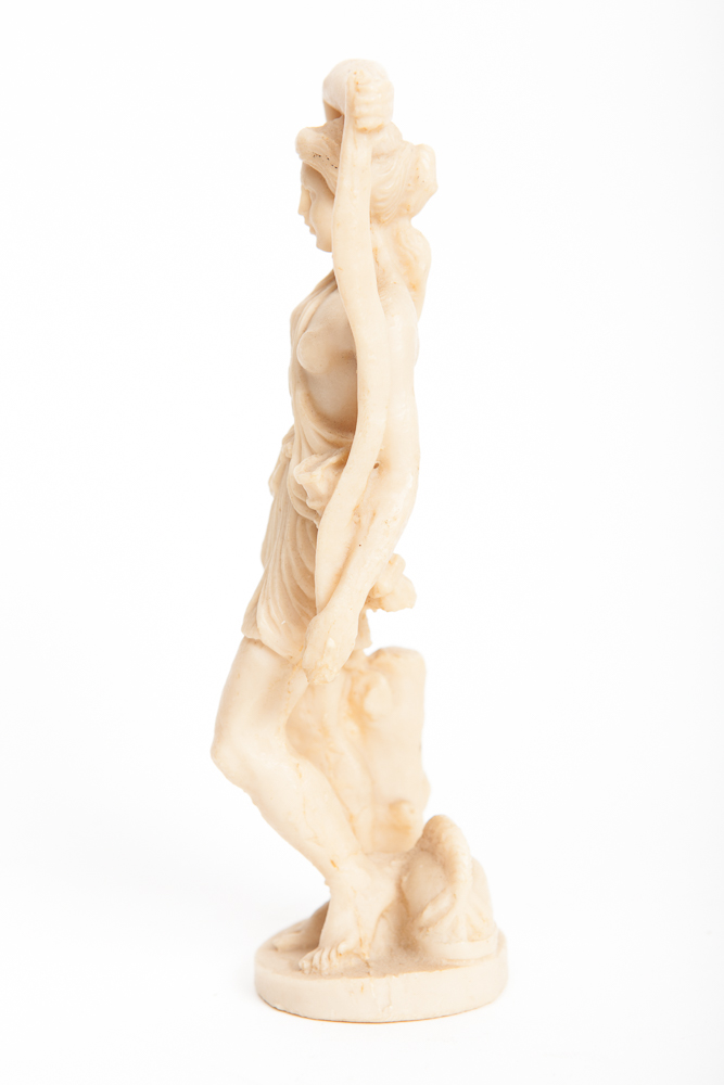 Vintage Mattei Type "Wounded Amazon" Statuette After Phidias