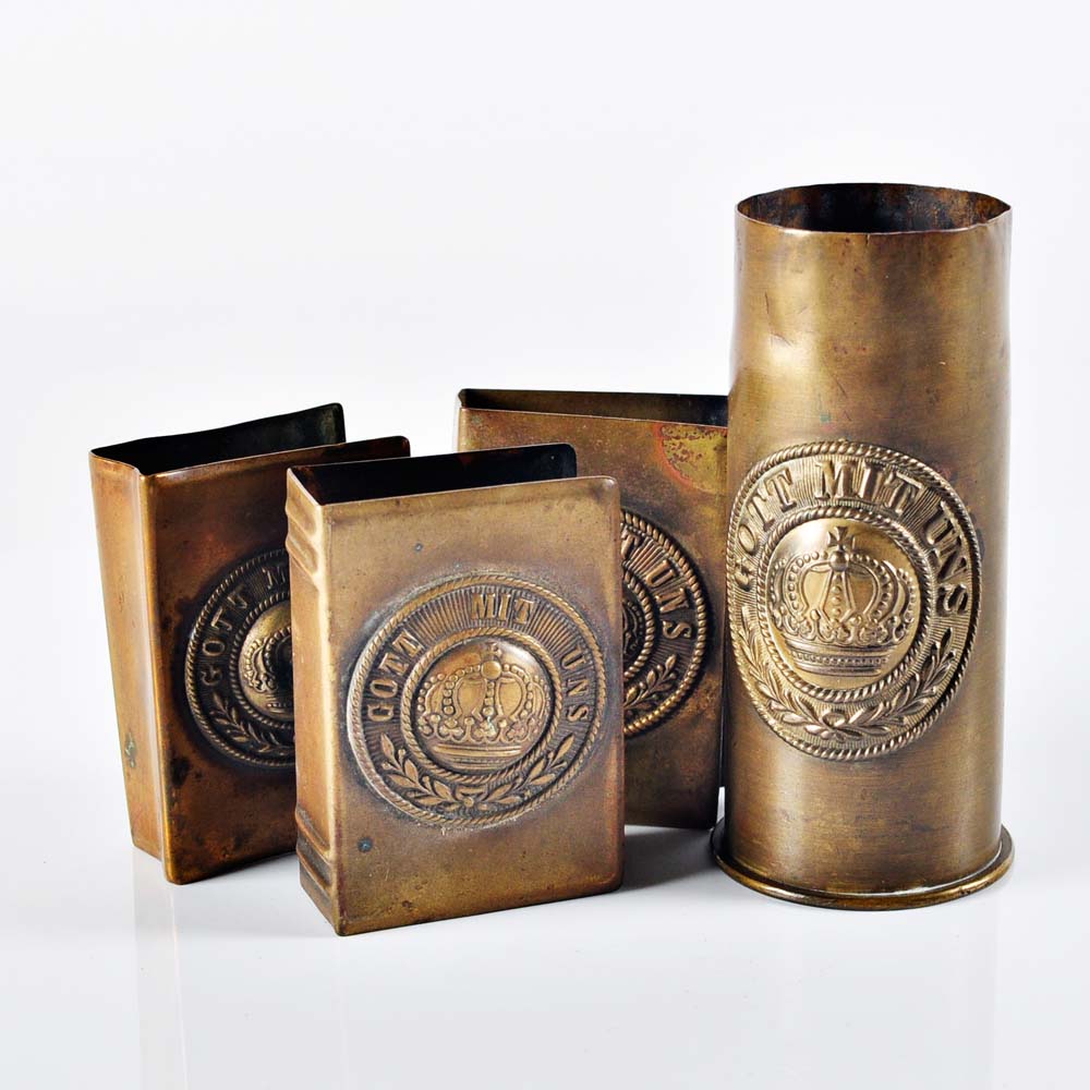 Brass Trench Art Collection