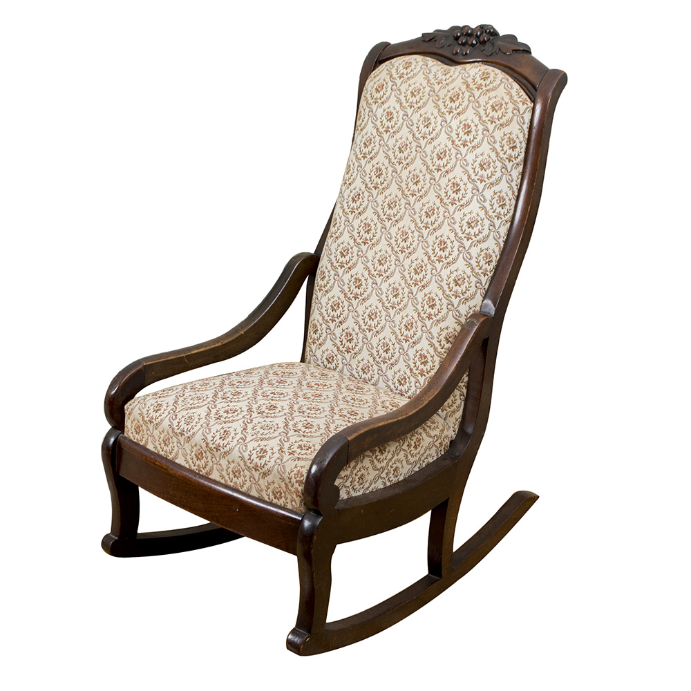 Vintage Victorian Style Rocking Chair