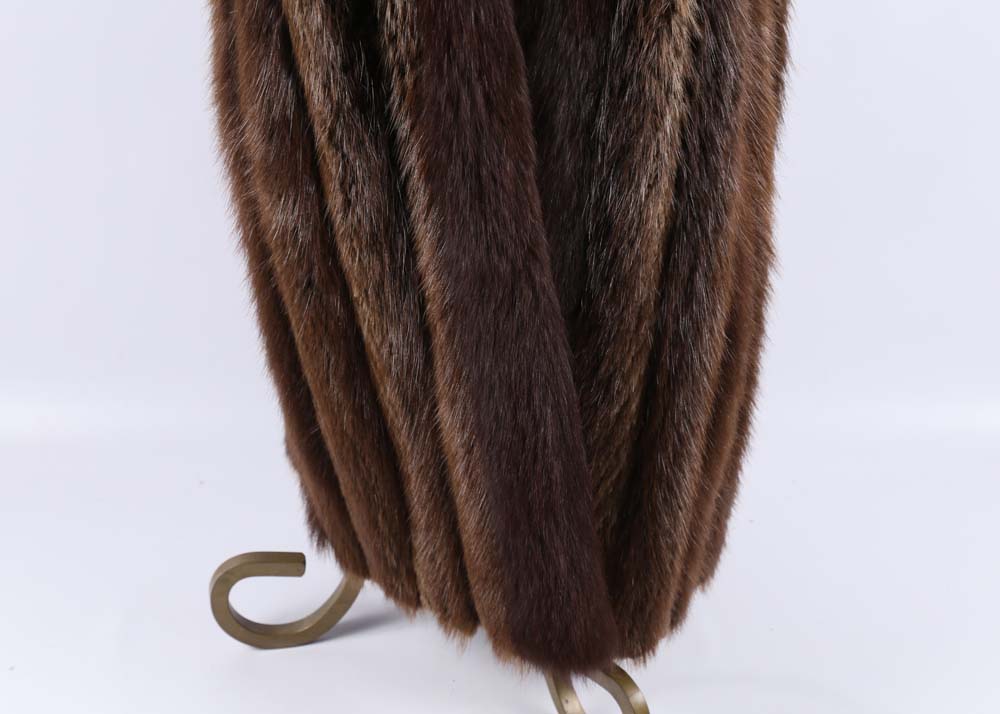 Beaver and Fox Fur Stroller Coat