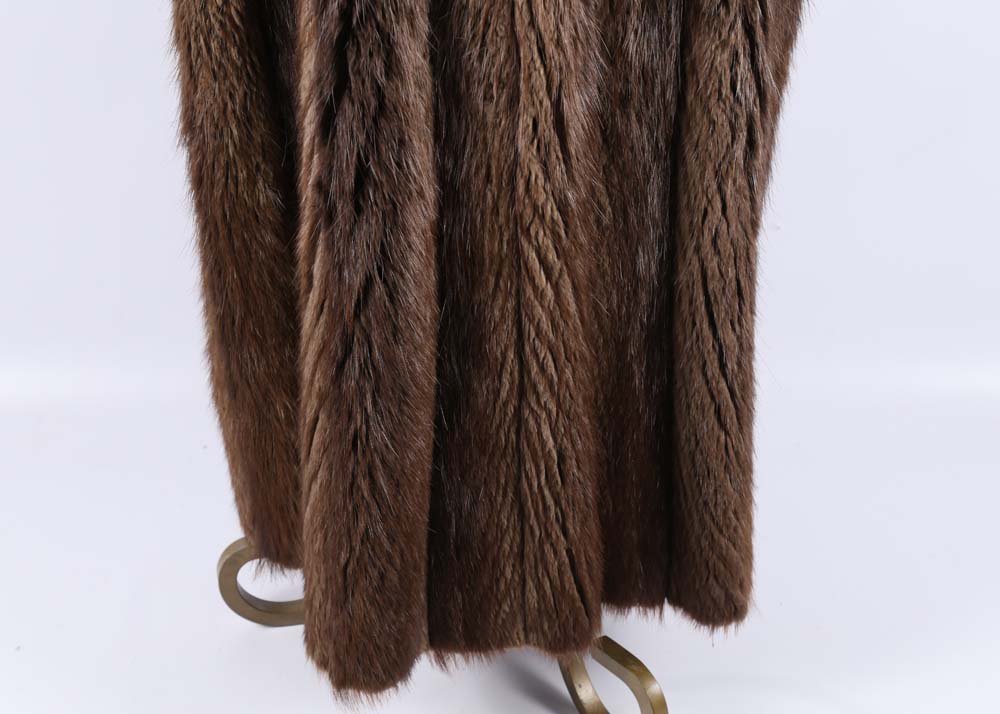 Beaver and Fox Fur Stroller Coat