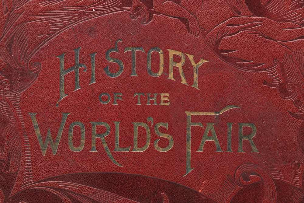 1893 World's Fair Memorabilia Including Libbey Glass