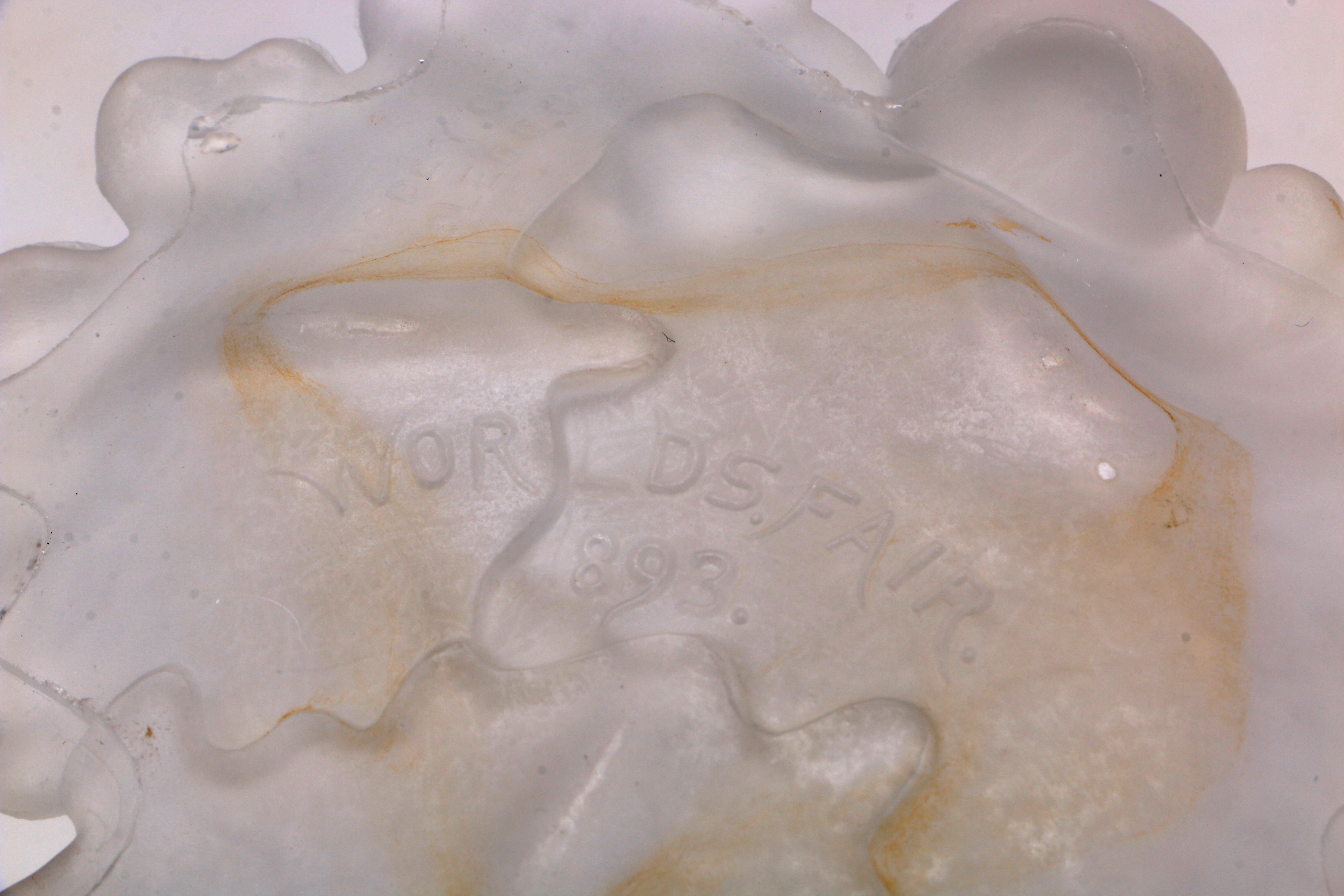 1893 World's Fair Memorabilia Including Libbey Glass