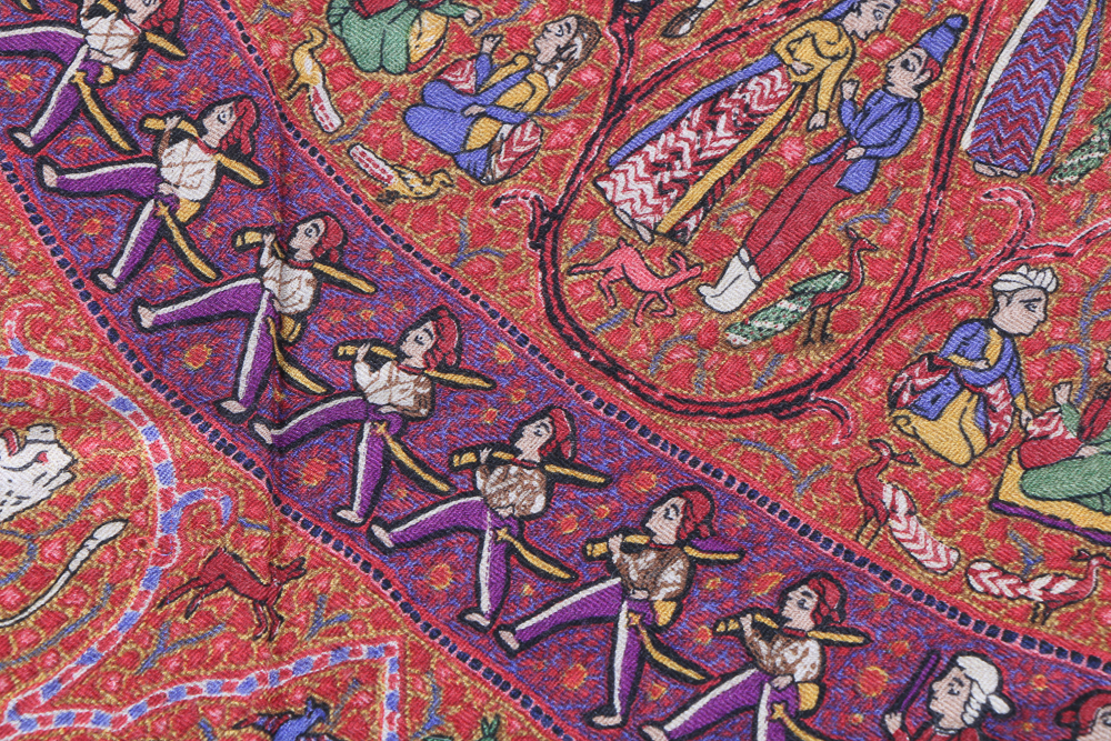 Hermès "Avec L'Aimable Autorisation du Lalbhai Dalpatbhai Indology" Scarf