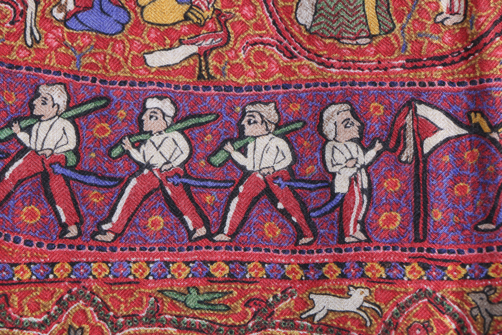 Hermès "Avec L'Aimable Autorisation du Lalbhai Dalpatbhai Indology" Scarf