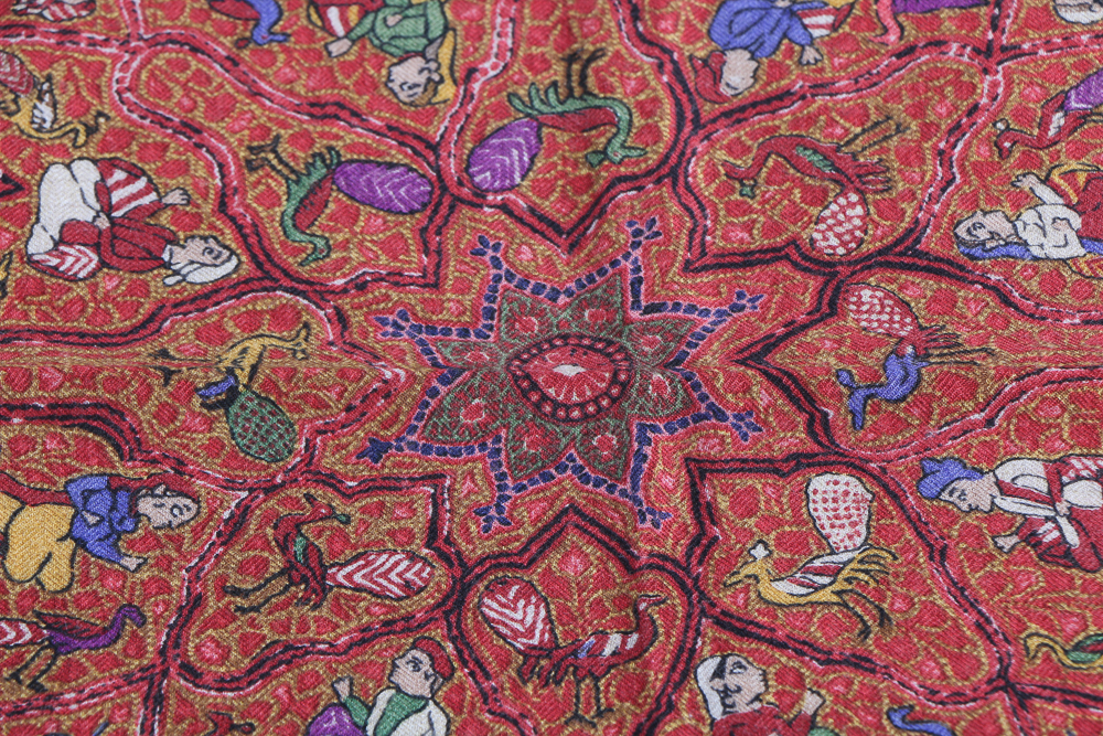 Hermès "Avec L'Aimable Autorisation du Lalbhai Dalpatbhai Indology" Scarf