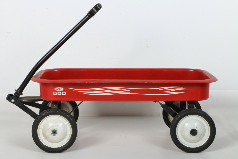 Vintage MTD 500 Red Wagon