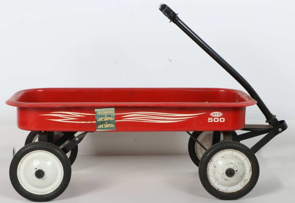 Vintage MTD 500 Red Wagon