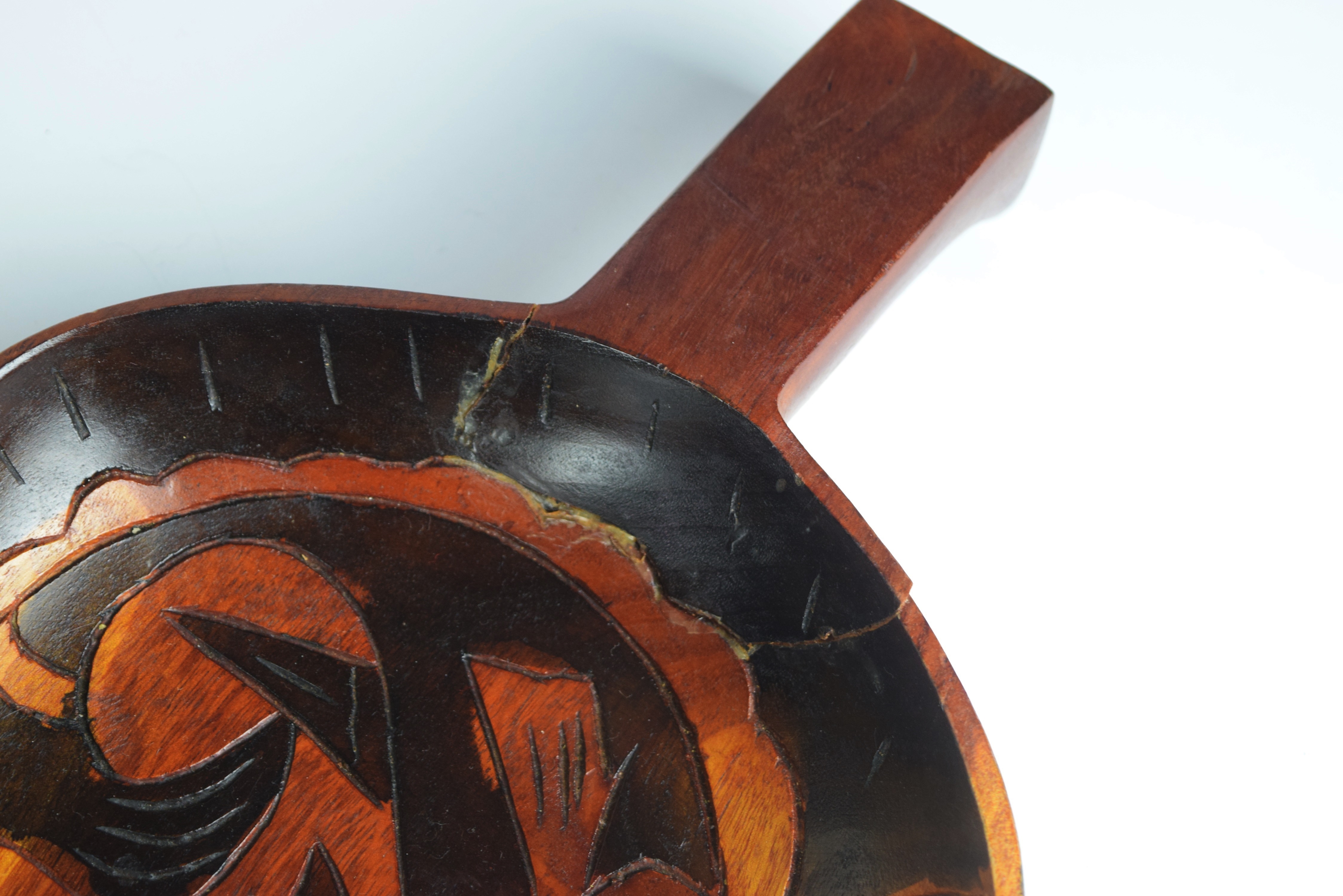 Barbados Wooden Salad Bowls and Leaf Shaped Bowl