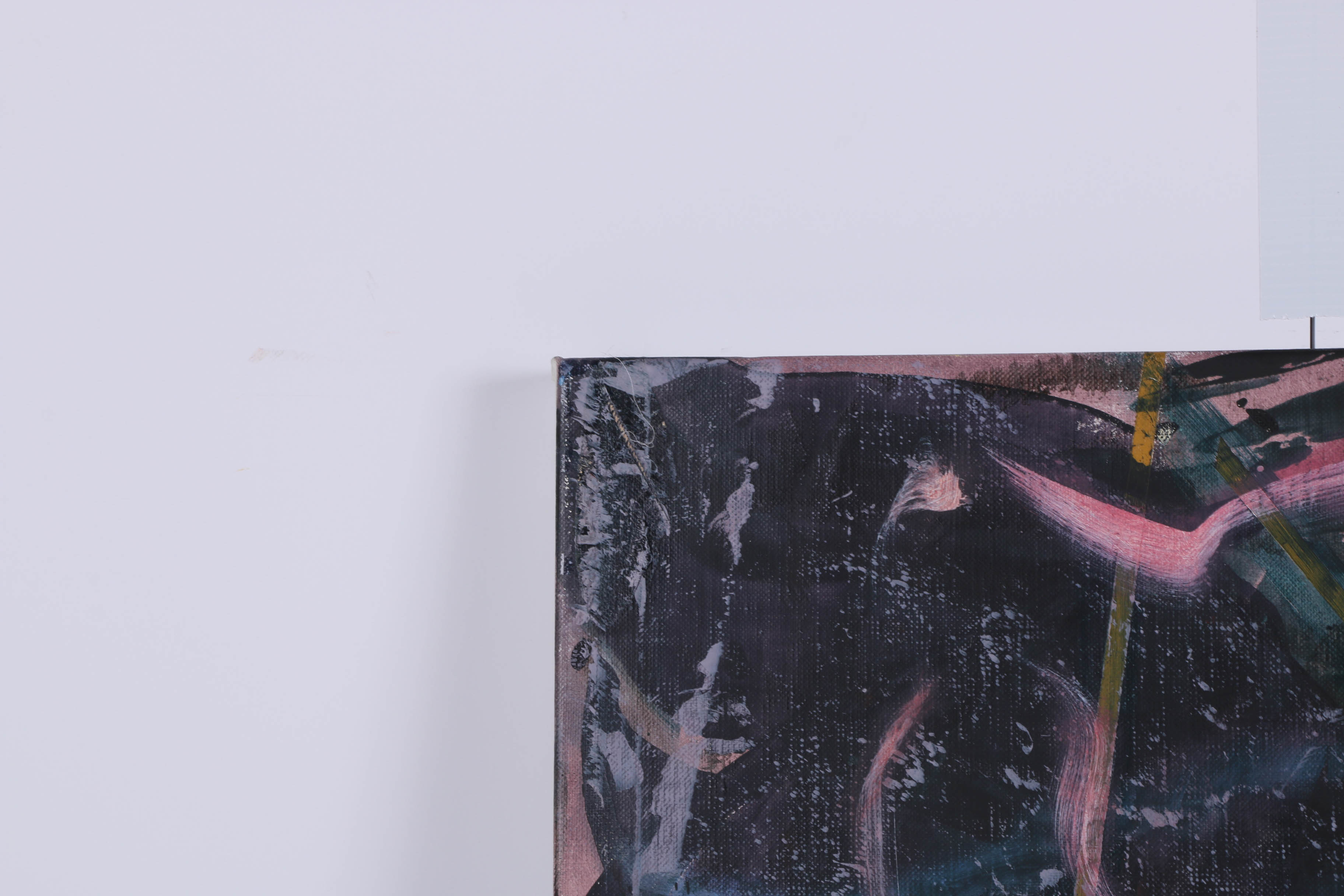 Ricardo Morin Oil Painting on Canvas "Triangulation Series No. 13"