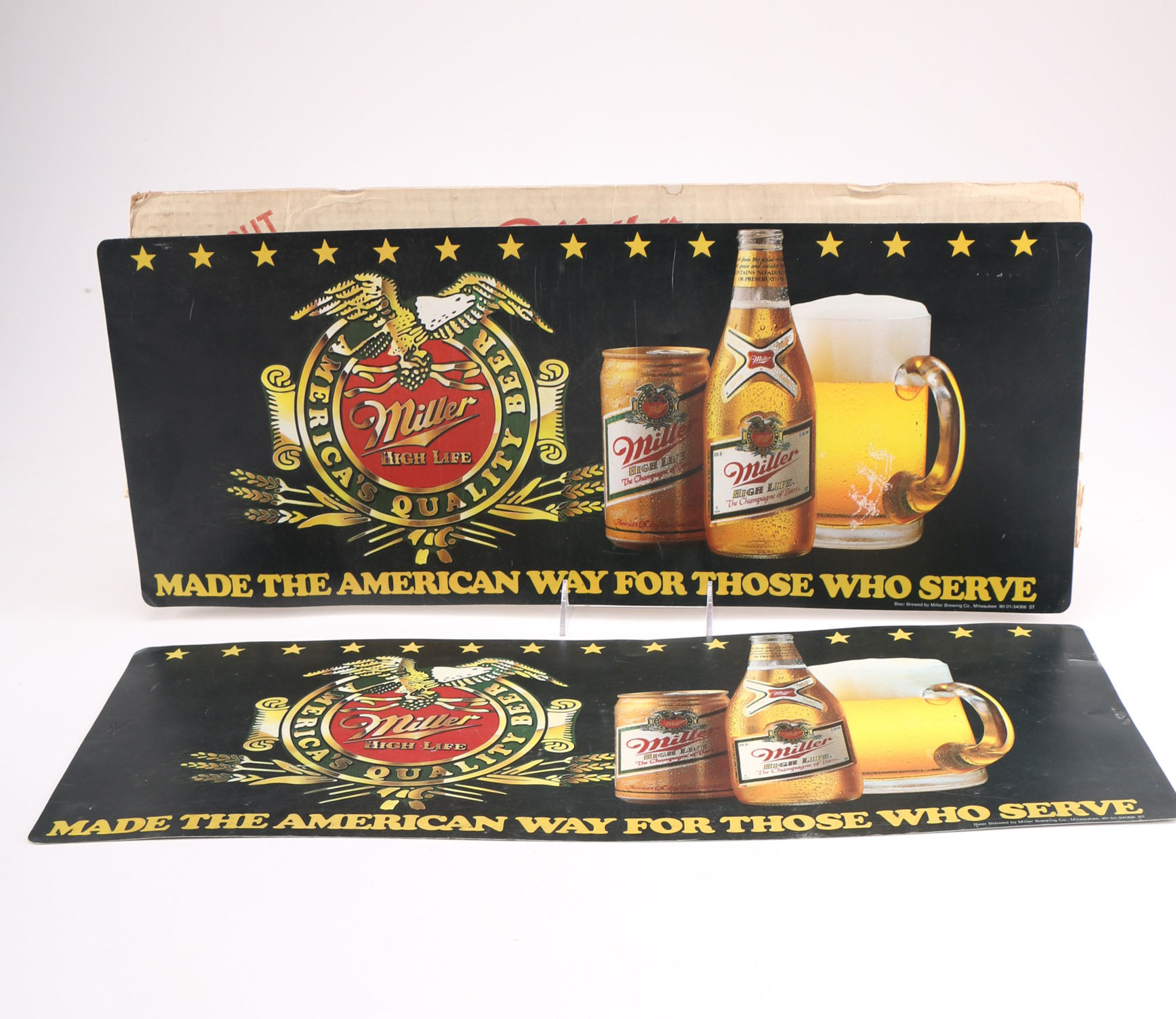 Circa 1975 Miller Lite Coasters and More