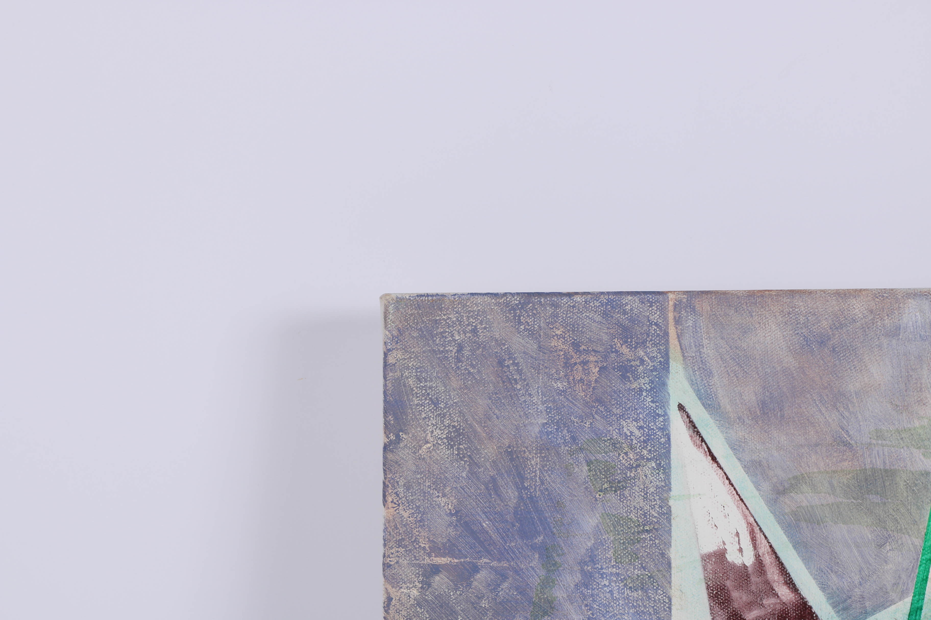 Ricardo Morin Oil Painting on Linen "Triangulation Series No 23"