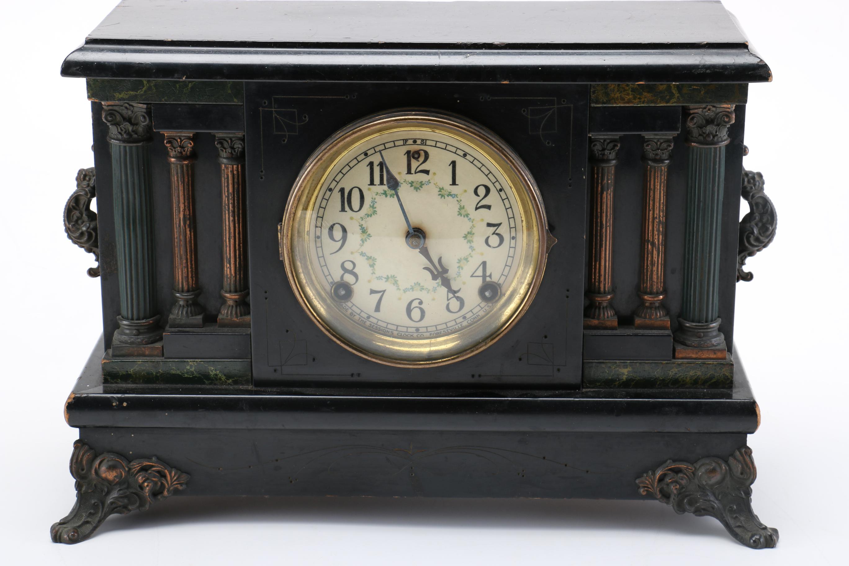 Sessions Clock Co. Mantel Clock
