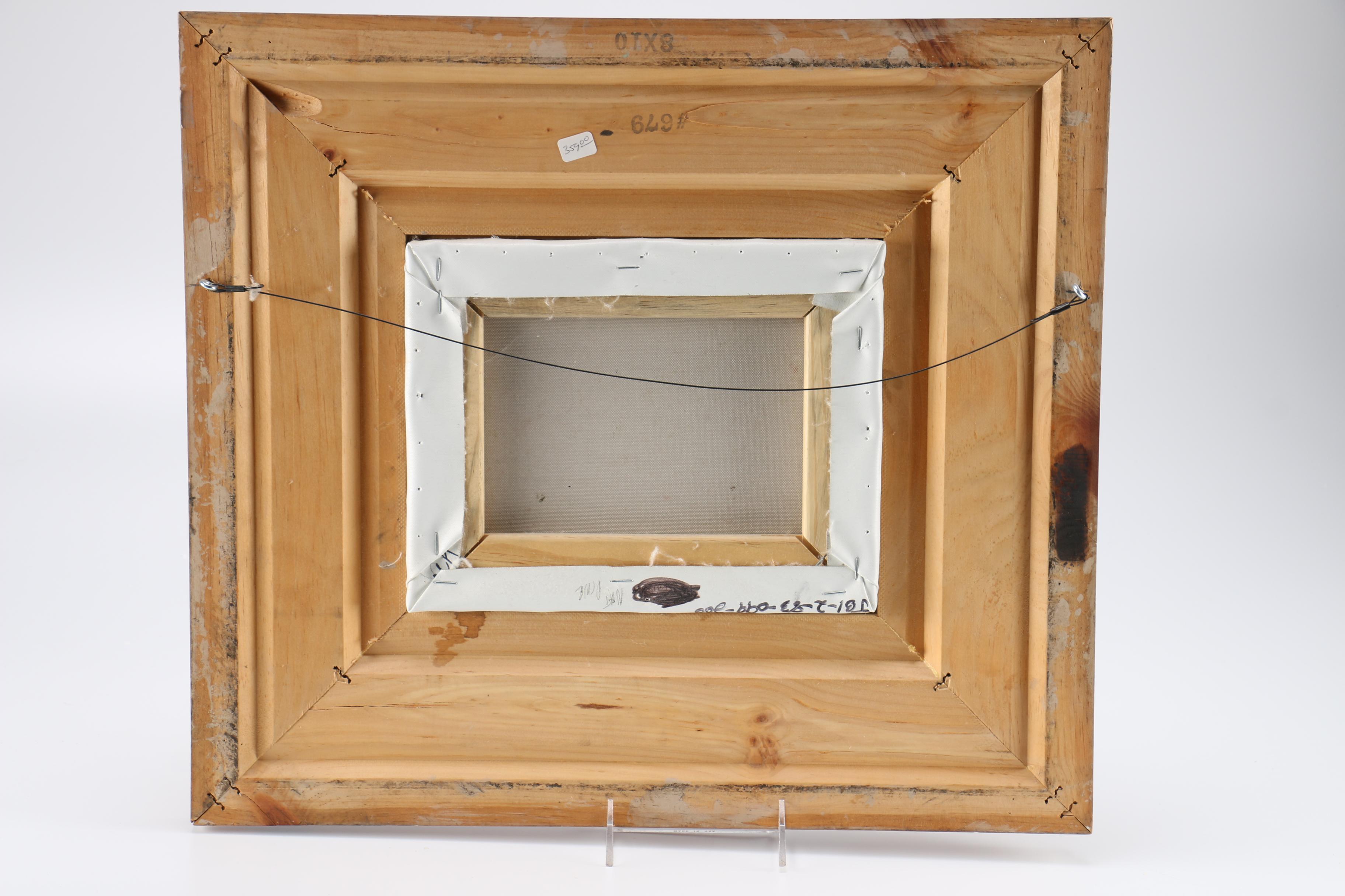 Oil on Canvas Painting of Hunting Scene