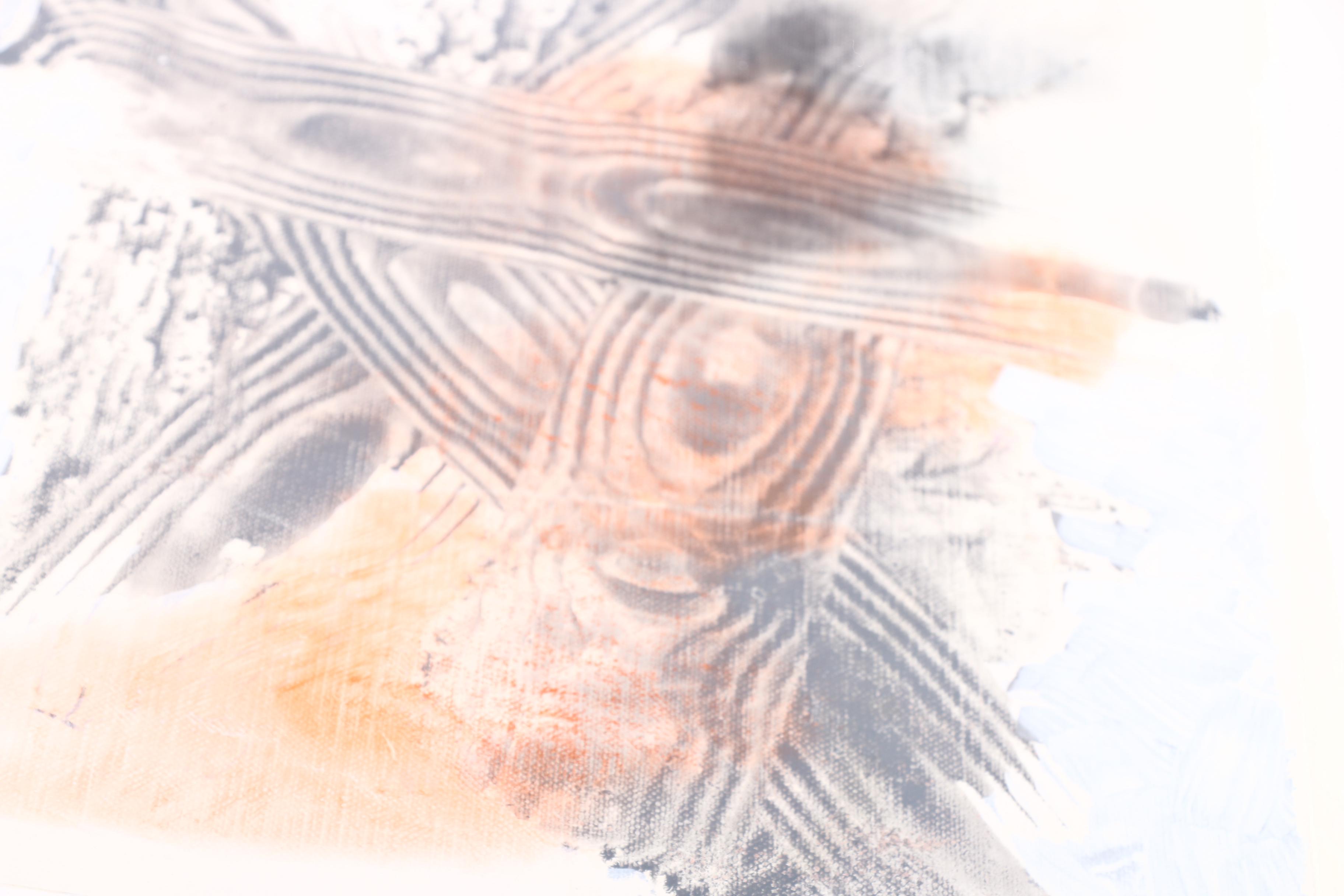 Ricardo Morin Oil Painting on Linen Quadtych "Teratological Topographies Series One"