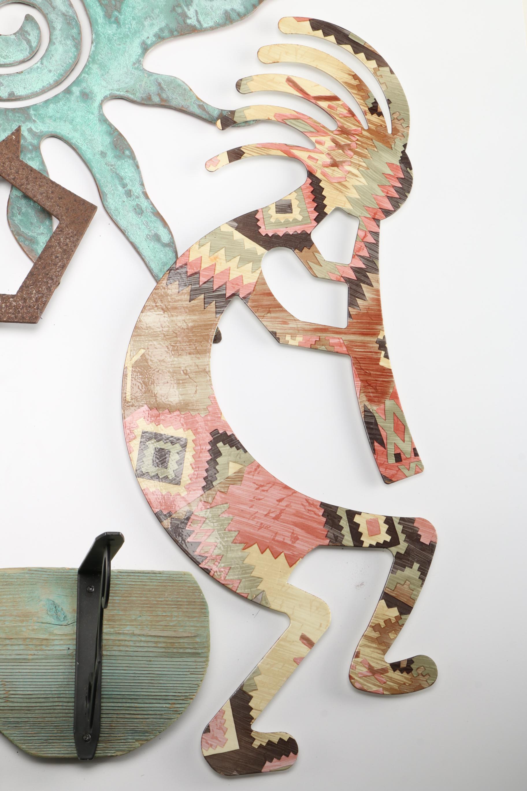 Southwestern Inspired Metal Decor