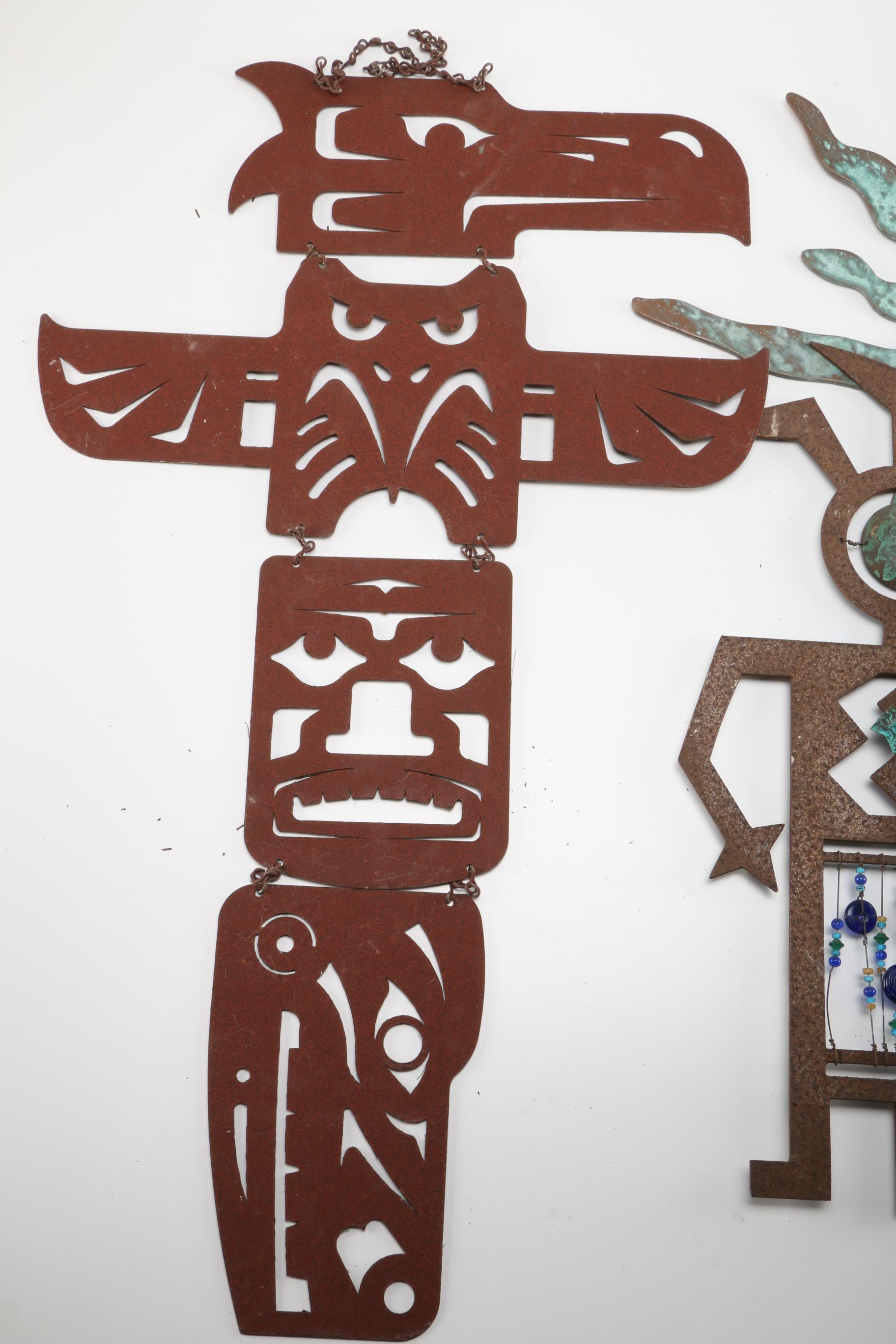 Southwestern Inspired Metal Decor