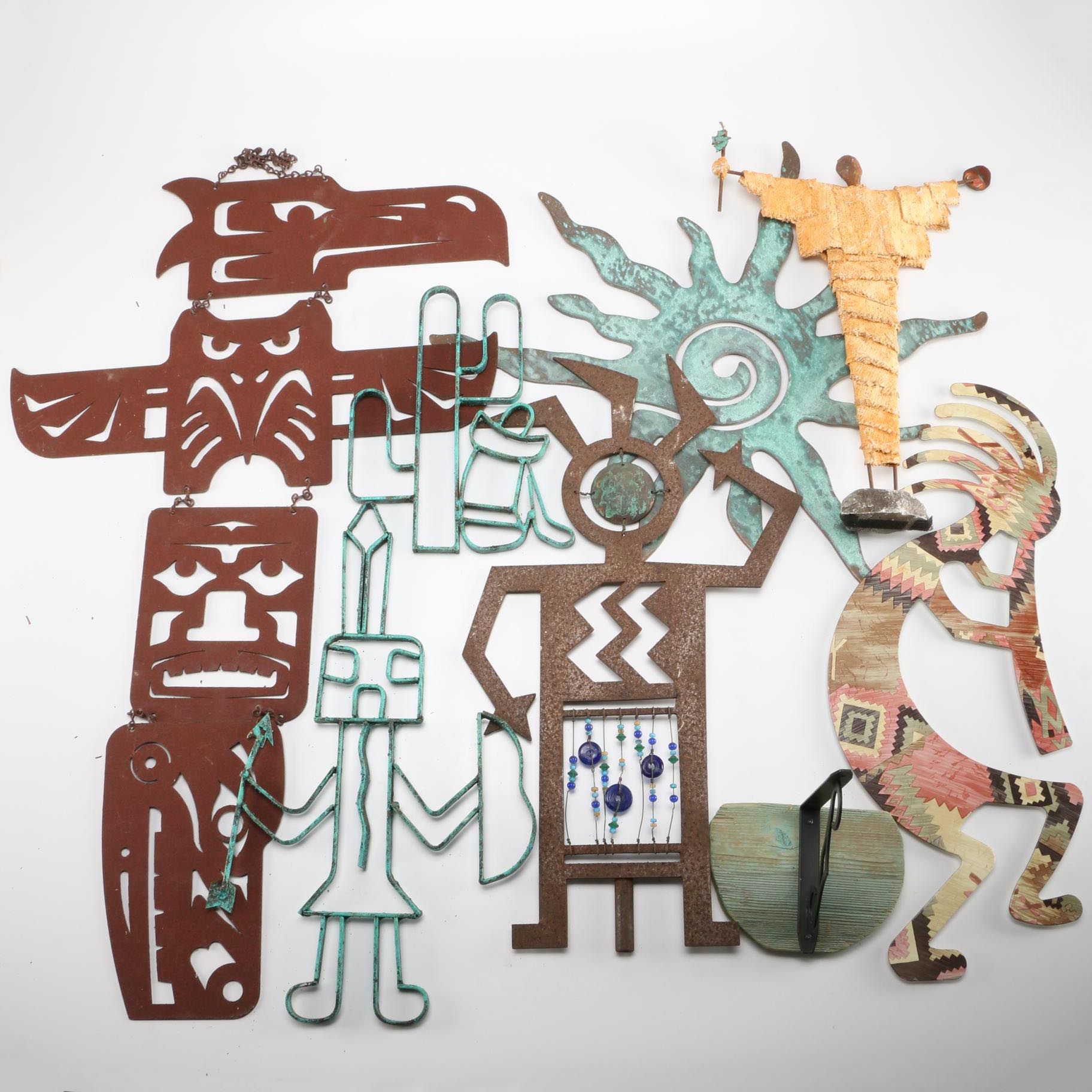 Southwestern Inspired Metal Decor