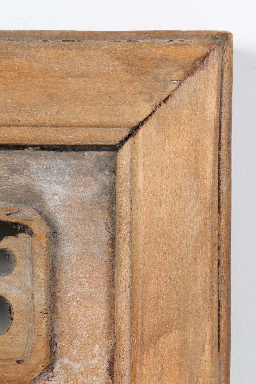 Pair of Carved Wood Chinese Shutters