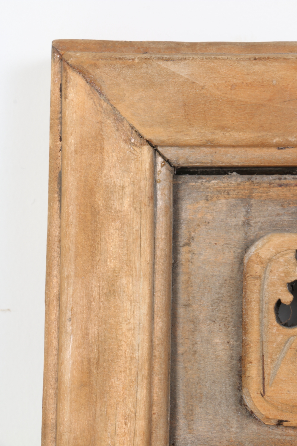 Pair of Carved Wood Chinese Shutters