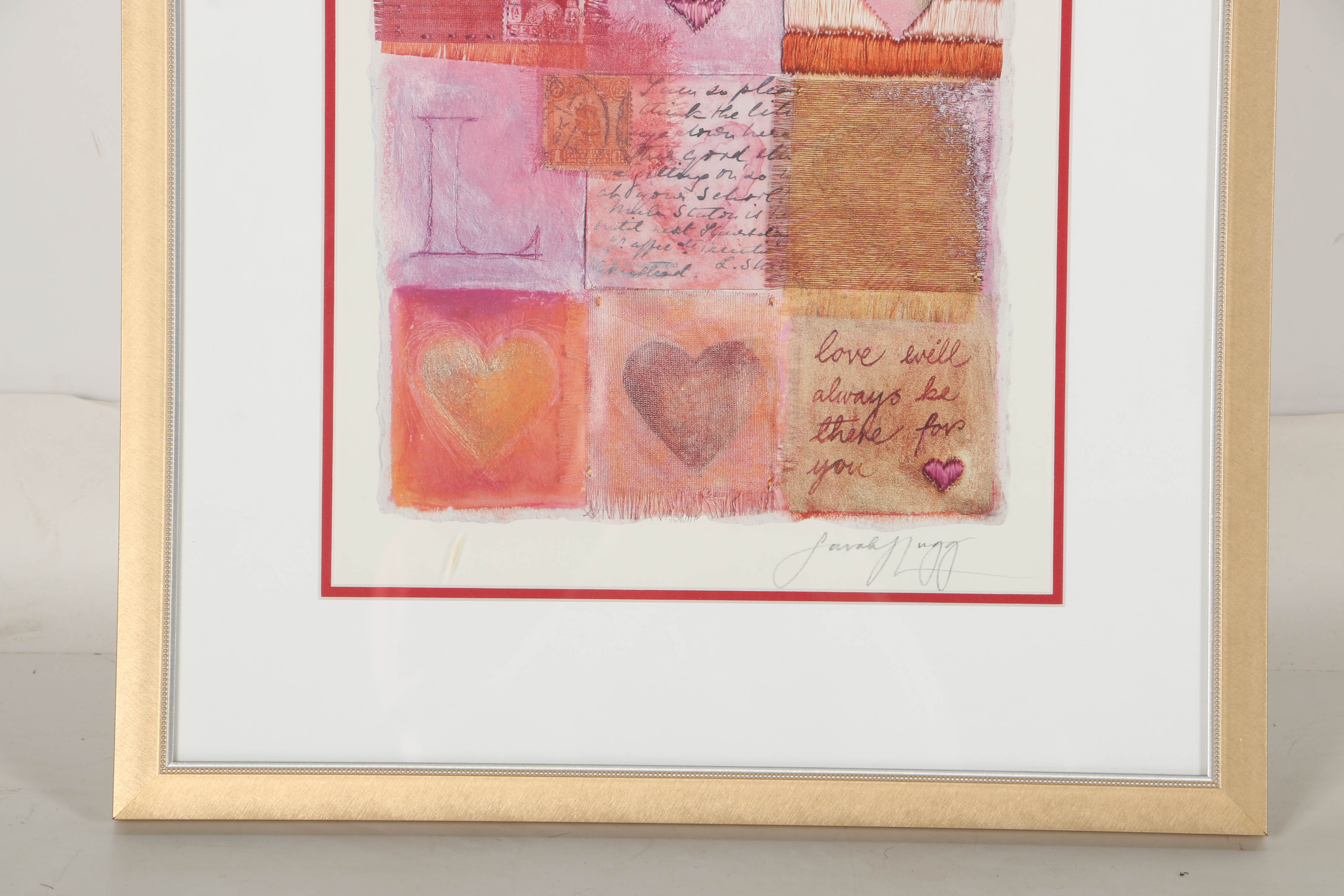 Sarah Lugg Offset Lithograph "Trust in Your Heart"