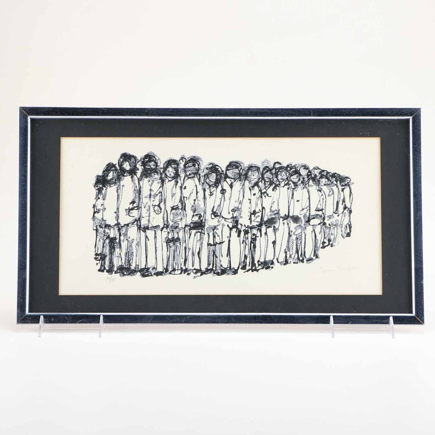 1968 Tami Lonakoff Limited Edition Lithograph