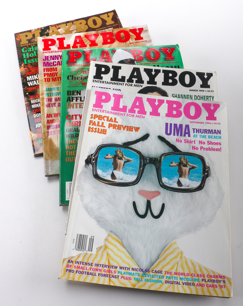 1990s Celebrity "Playboy" Magazines