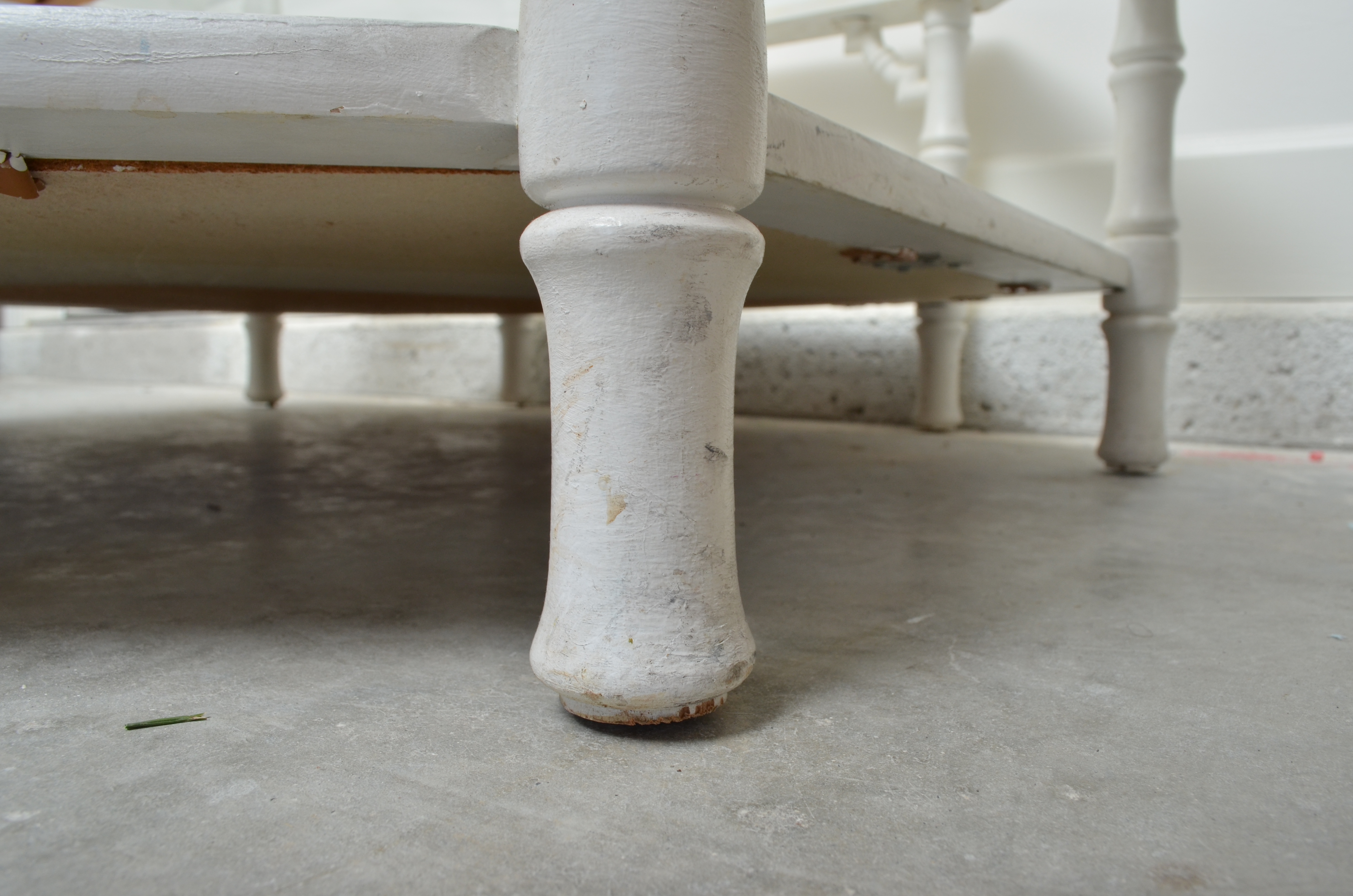 White Octagon Coffee Table