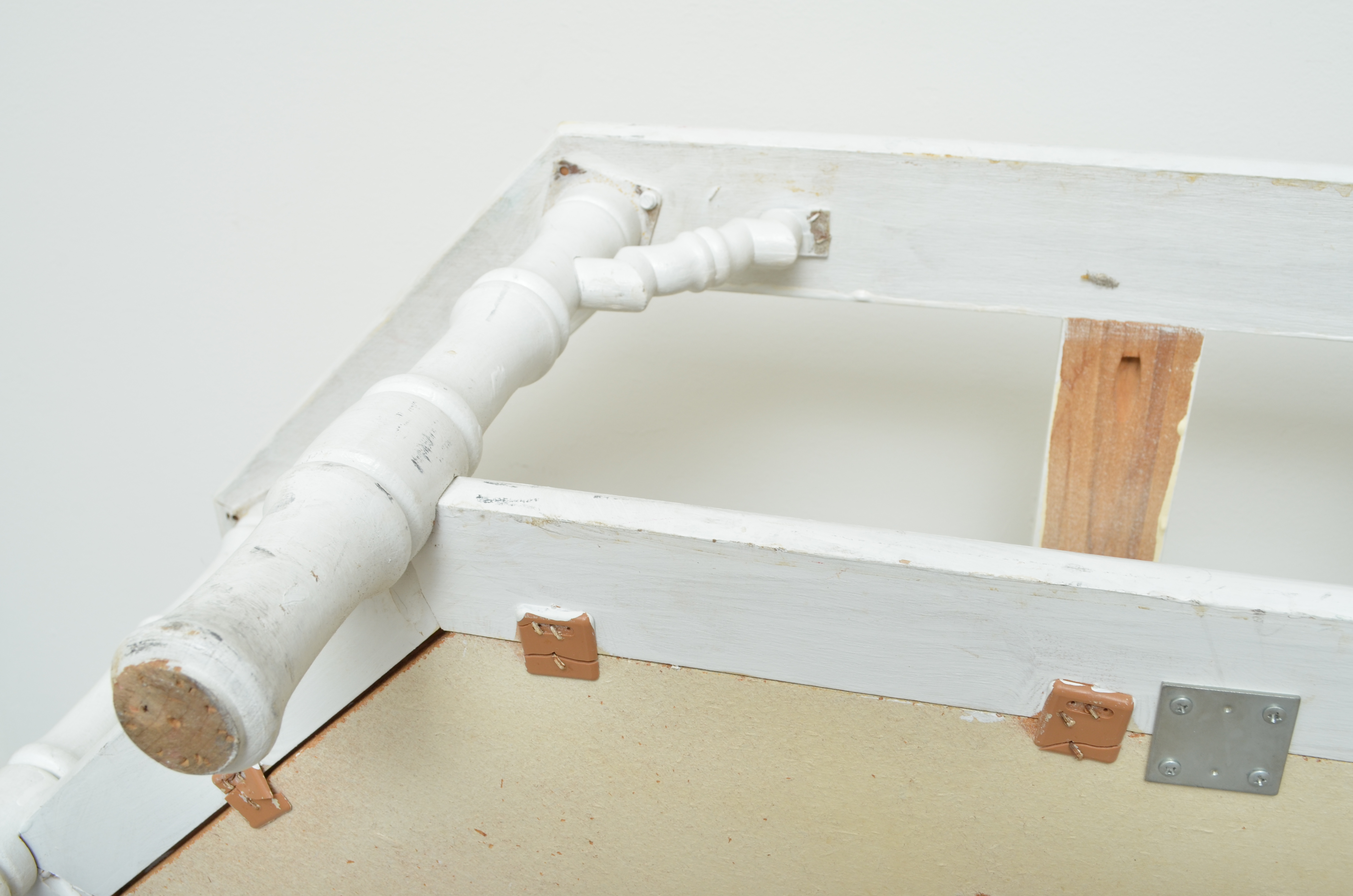 White Octagon Coffee Table