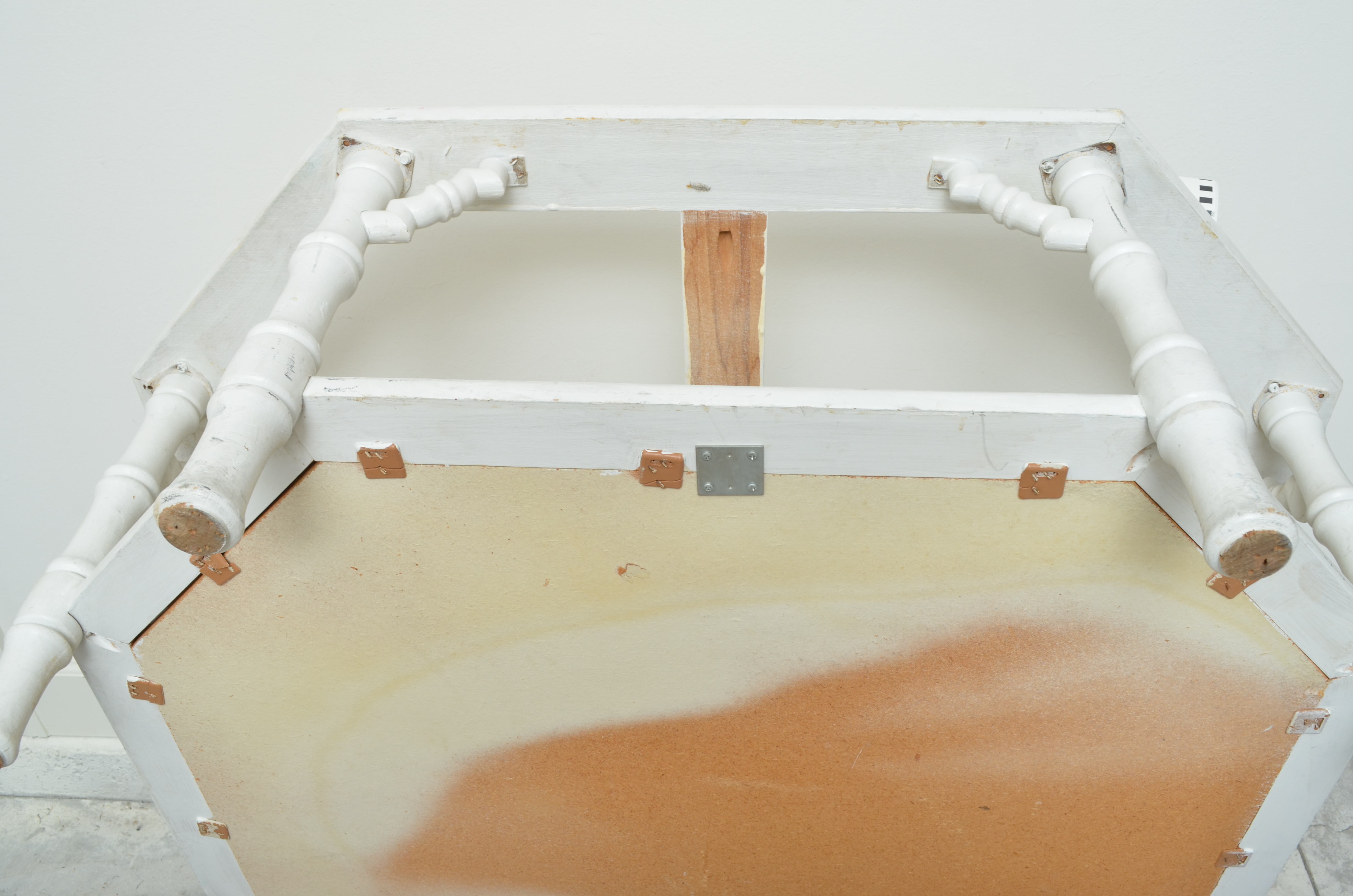 White Octagon Coffee Table