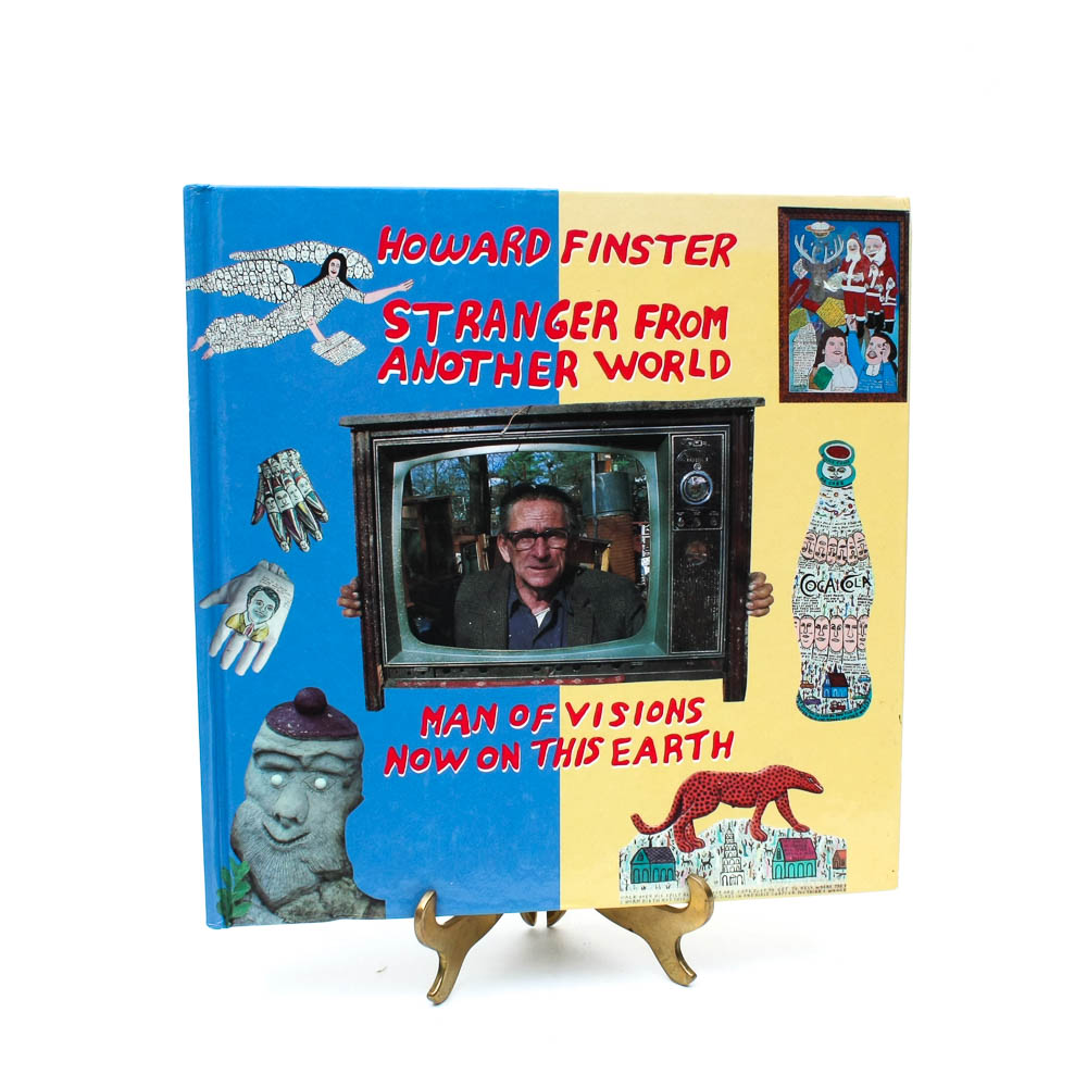 First Edition "Stranger from Another World; Man of Visions Now on This Earth" by Howard Finster