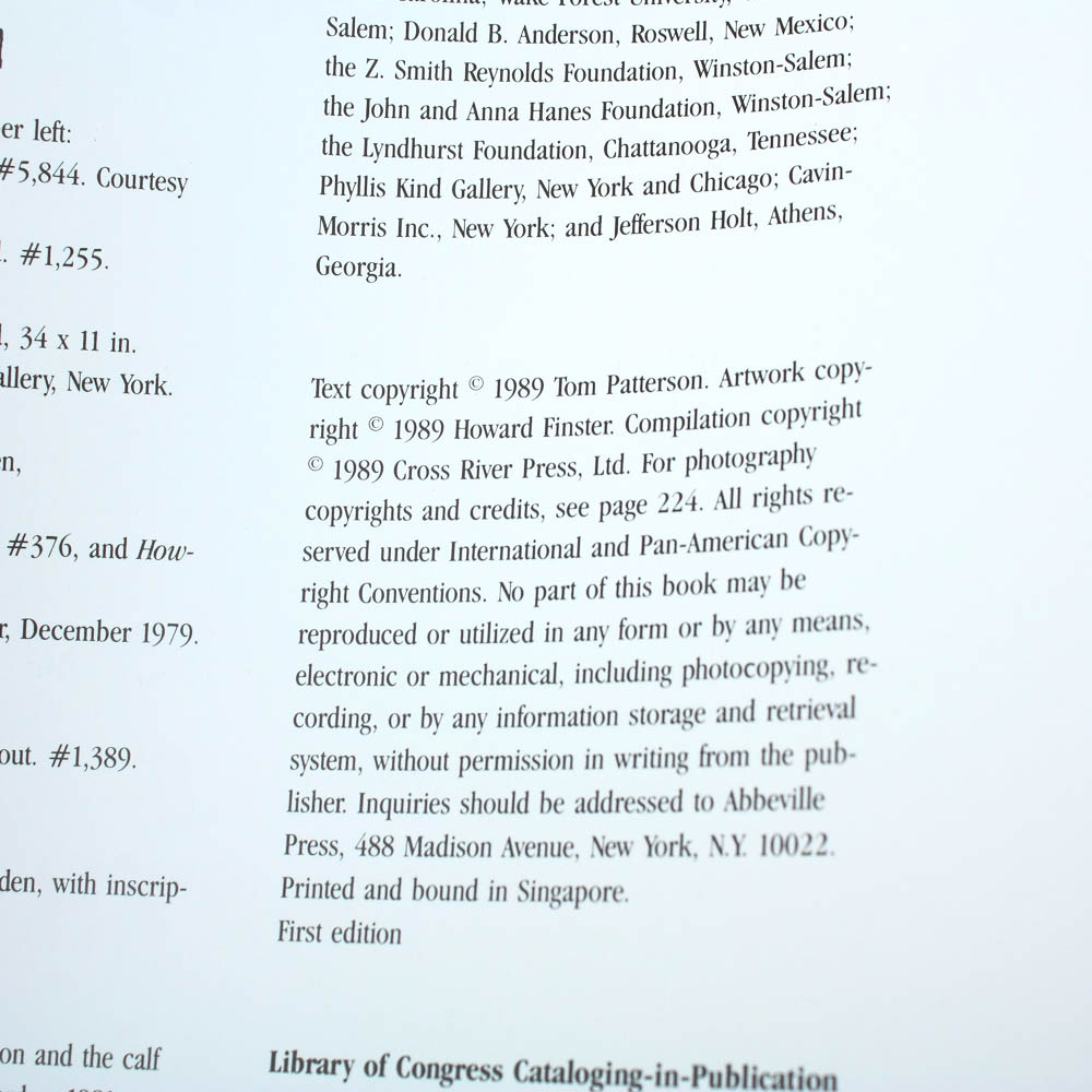 First Edition "Stranger from Another World; Man of Visions Now on This Earth" by Howard Finster