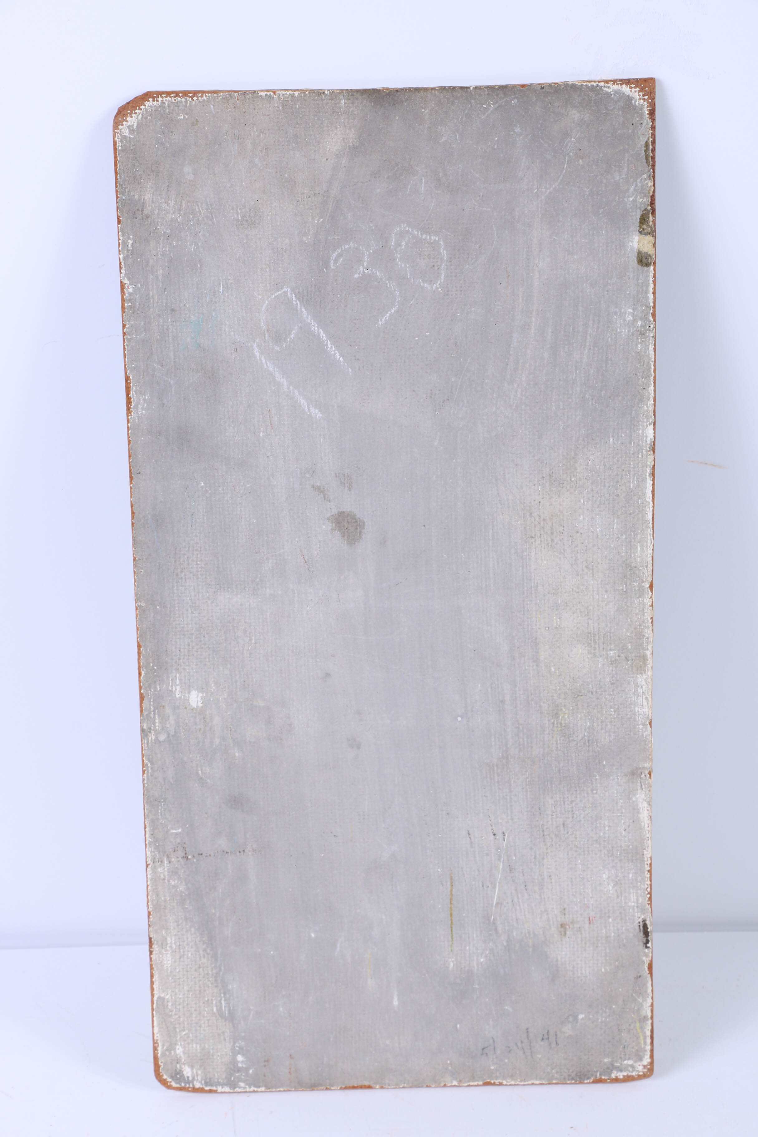 Albert Pels Oil Painting on Board of Nude Bather