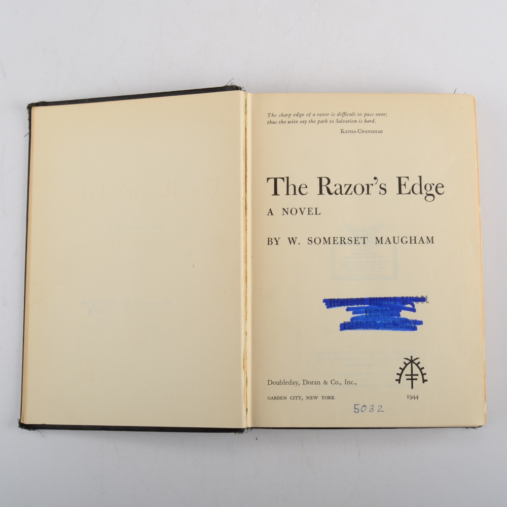 1944 Edition "The Razor's Edge"
