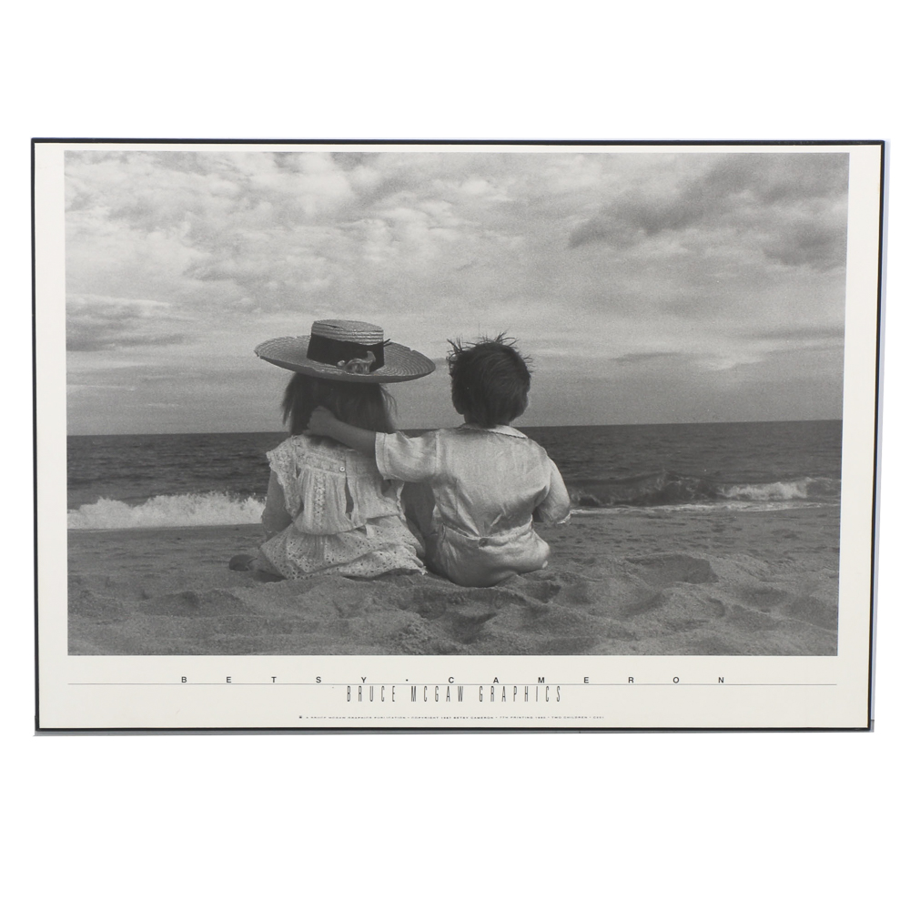 Claude Monet and Betsy Cameron Offset Lithographs on Board