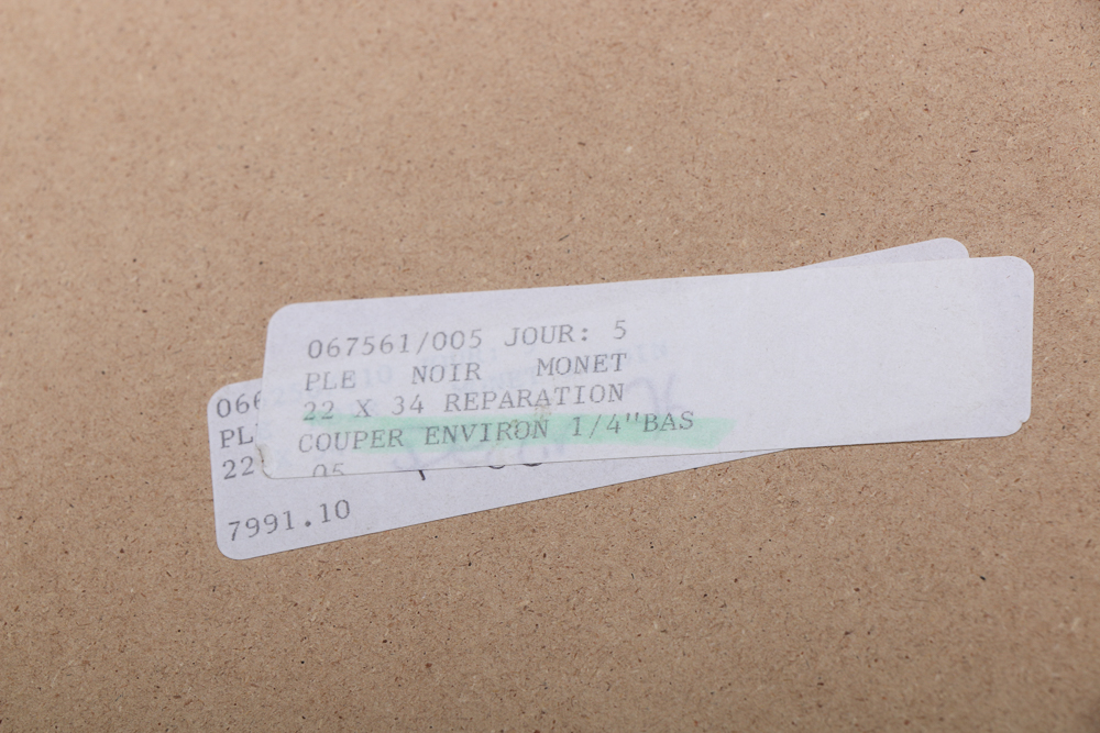 Claude Monet and Betsy Cameron Offset Lithographs on Board