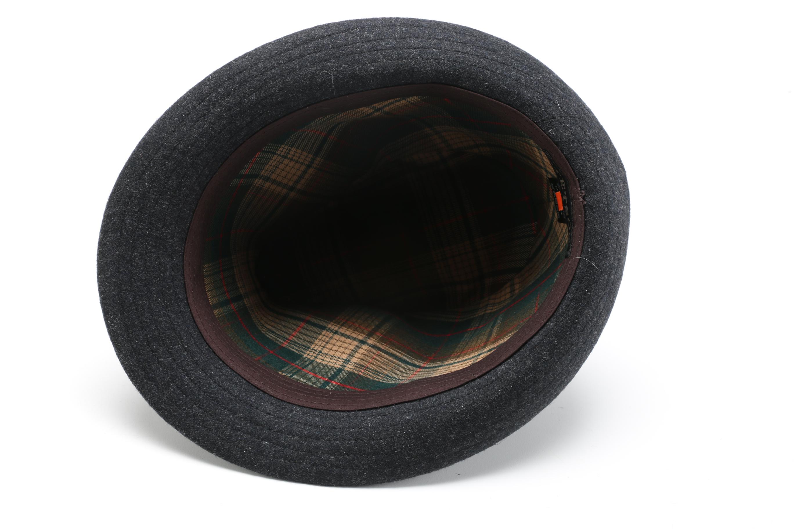 Men's Hats Including a Fedora by Stetson