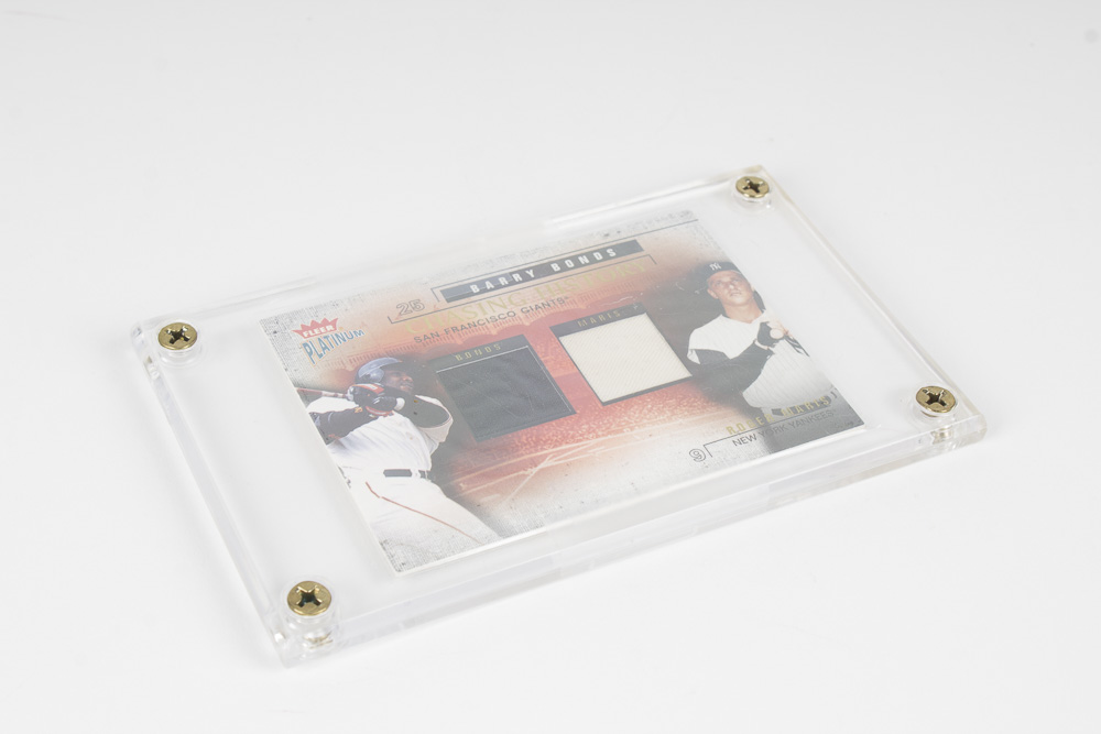 Barry Bonds/Roger Maris Jersey Card