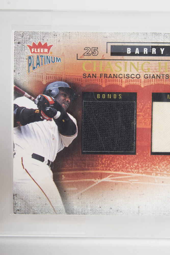 Barry Bonds/Roger Maris Jersey Card