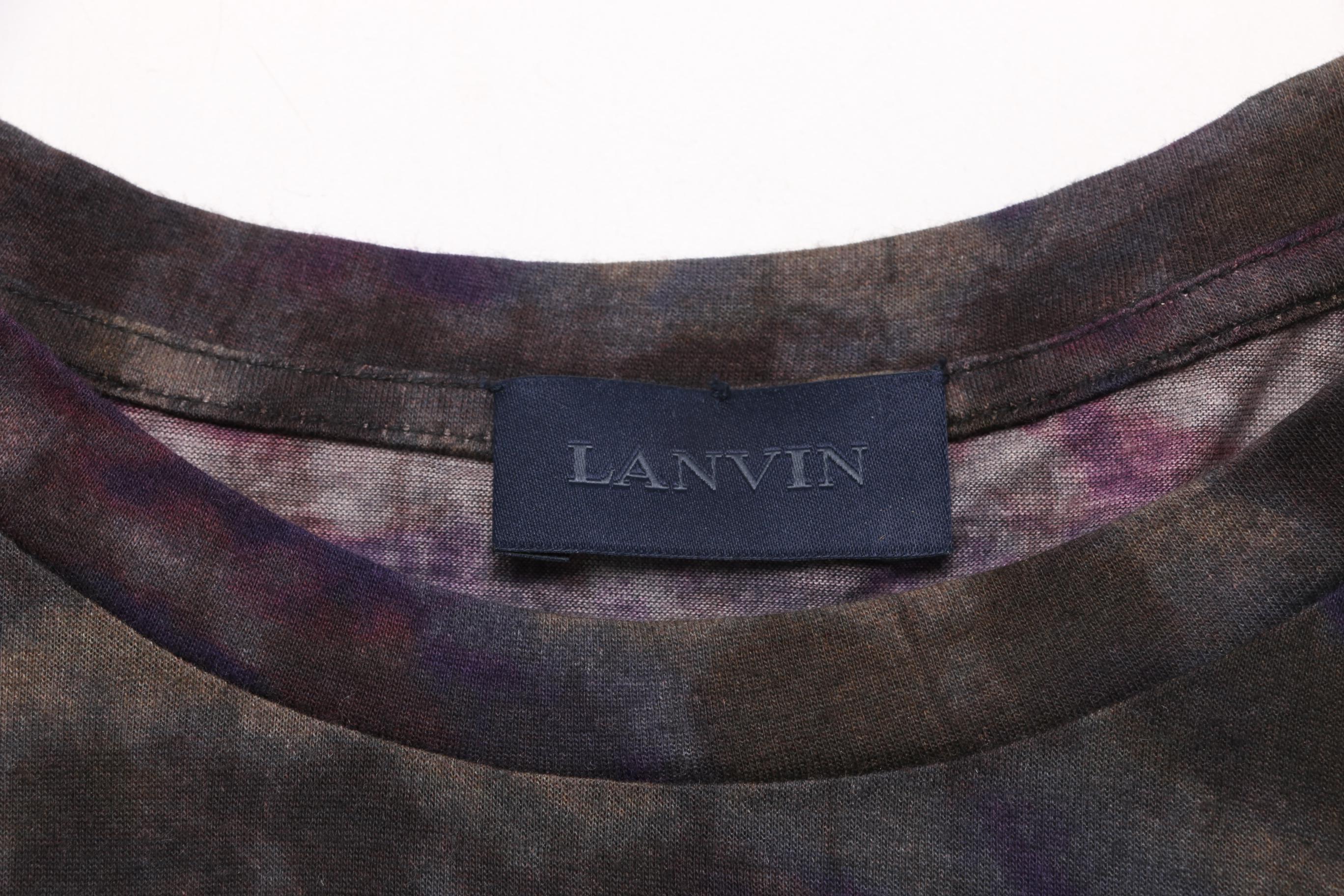 Pair of Distressed T-Shirts Including Lanvin