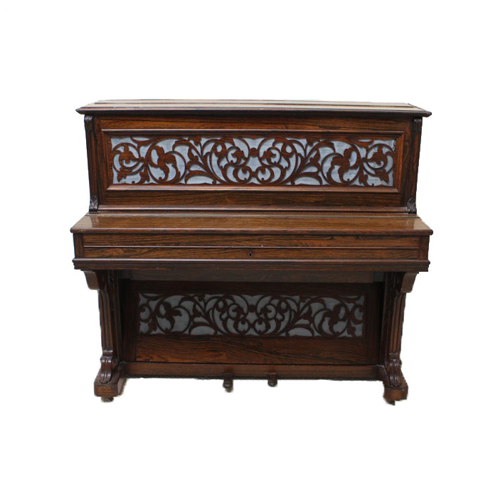 Early 19th C. Rosewood Salesman Sample Piano by John Broadwood & Sons, London
