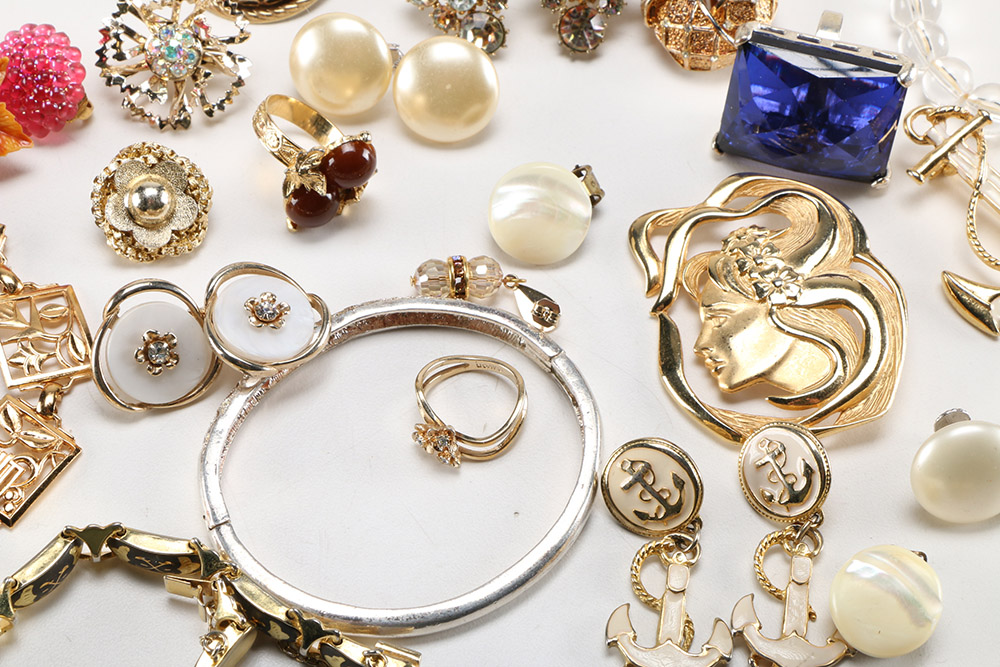 Large Assortment of Costume Jewelry