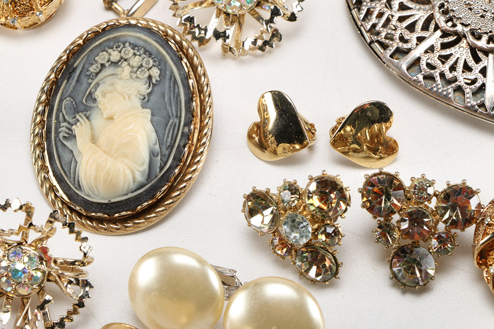 Large Assortment of Costume Jewelry