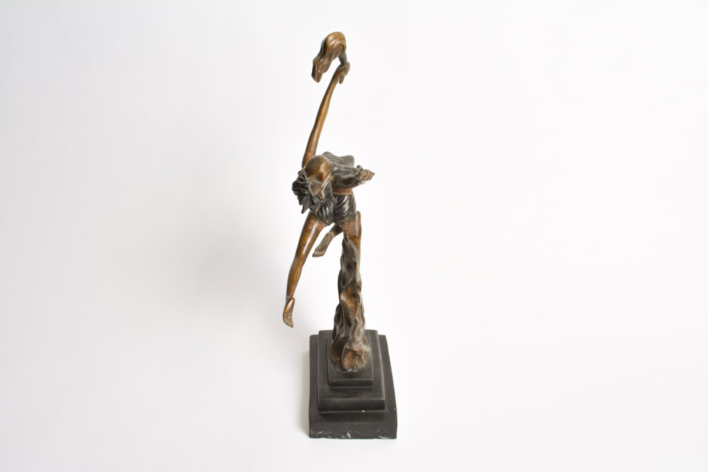 Metal Woman Sculpture