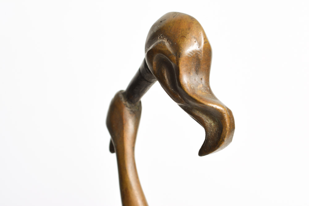 Metal Woman Sculpture