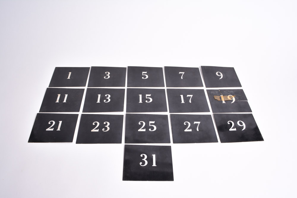 Metal Calendar