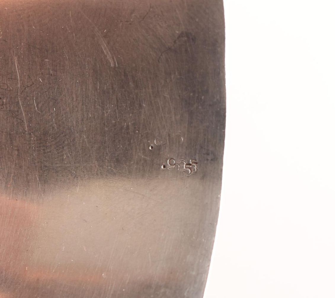 Sterling Silver Cuff Bracelet and Rings